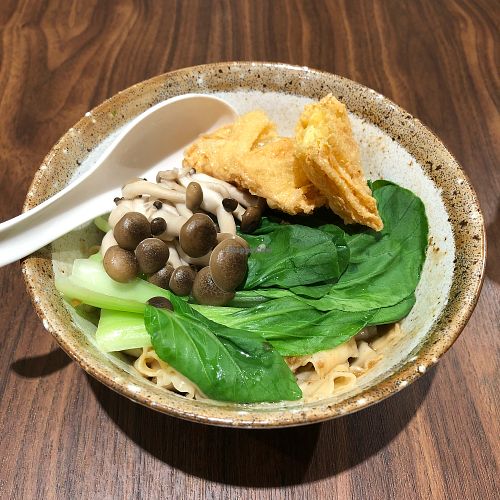 Noodle dish #1 at DeliSoys - Shàng Shàn Dòu Jiā 上善豆家 in Taipei