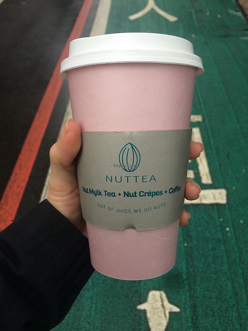 Chocolate hazelnut mylk   at NUTTEA 堅果奶茶 in Taipei