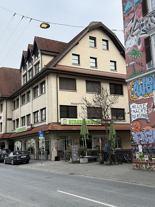front  at Burgermeister Cafe Gino in Tubingen