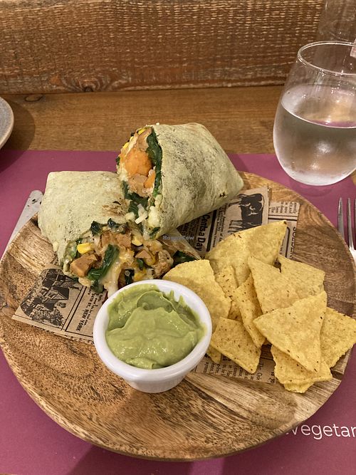 Tex mex vegan wrap  at Beet Vegetariano in Torrevieja