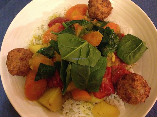 Curry, nice and spicy. at Beet Vegetariano in Torrevieja