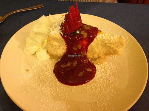 Cheesecake at Beet Vegetariano in Torrevieja