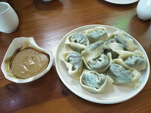 Dumplings. at ZiZai Xuan SuShi LiaoLi in Shanghai