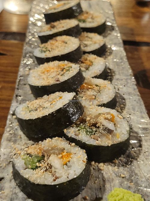 Sushi at Itadakizen in Kyoto