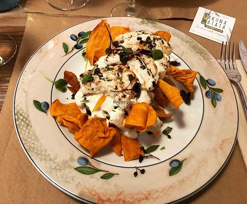 Russian salad at Hakuna Matata Veggie in Madrid