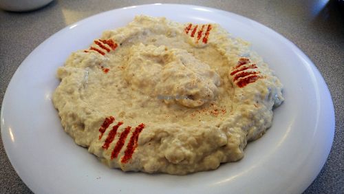 Baba ghanaouj /babaganoush at Oasis Mediterranean in Gallup