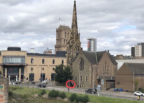 Location location location..! at Marwick's Vegan Kitchen in Dundee