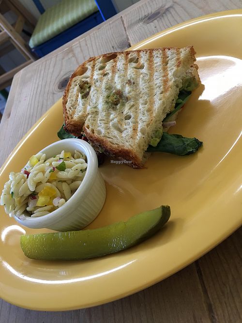 ";Vegan"; sandwich  at Sunny Side Kitchen in Escondido