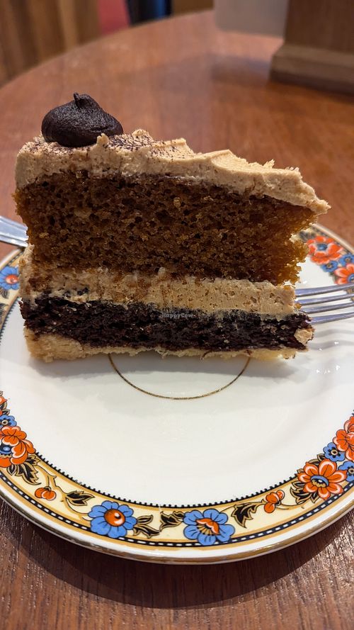 Salted caramel cake at The Wildcat in Fort William