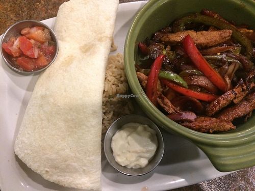 Fajitas at Ek's Grill in Kelowna