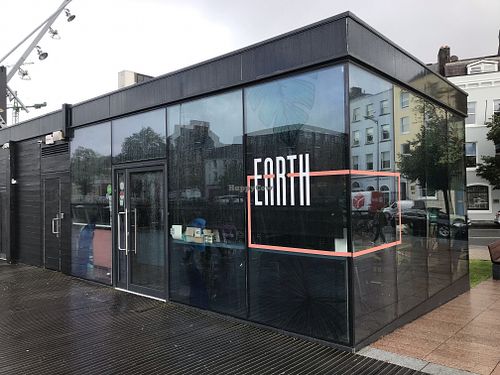 From the riverside  at Earth Cafe in Cork
