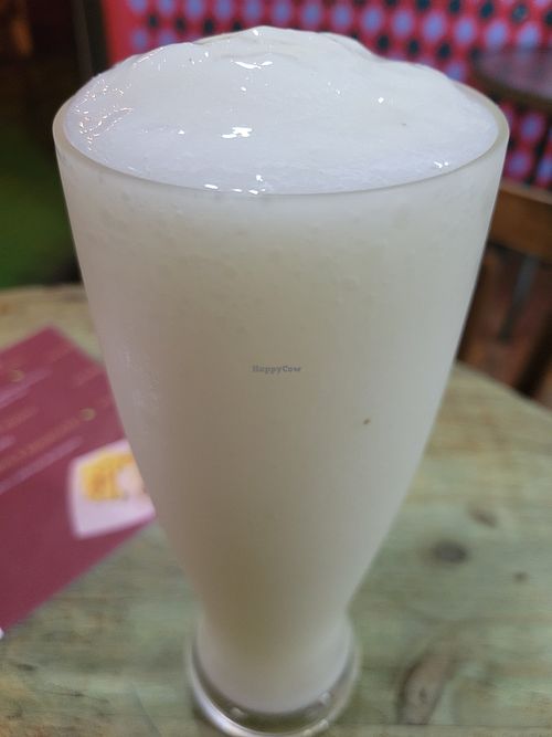 Soursop smoothie at Palmeadas in San Pedro