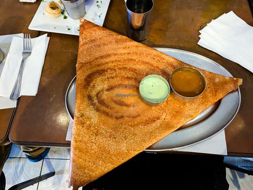 Meal at Dosa Delight at Dosa Delight in Jackson Heights