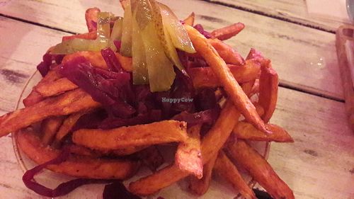 Sweet potato fries at Into The Woods in Manchester