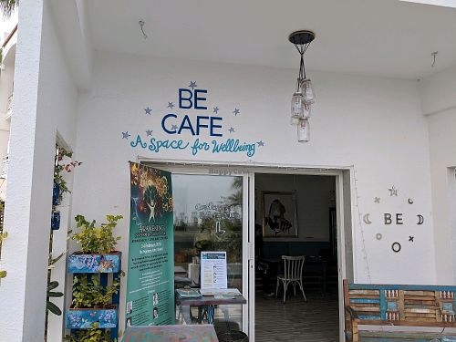 front  at BE Cafe in Salmiya