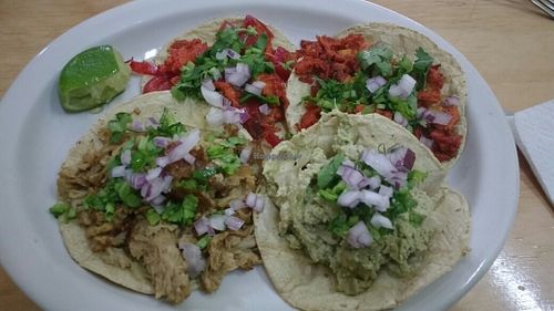 vegan tacos at Vege Taco in Mexico City