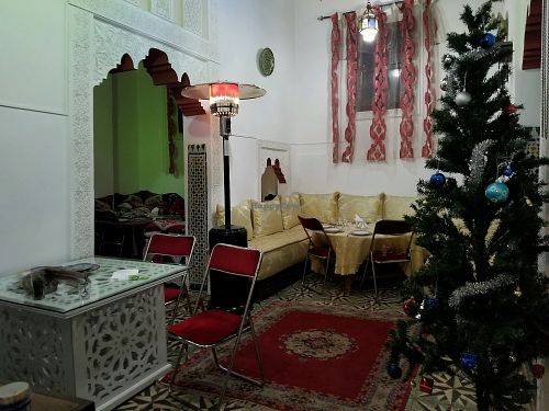 inside at Dar Tajine in Fes