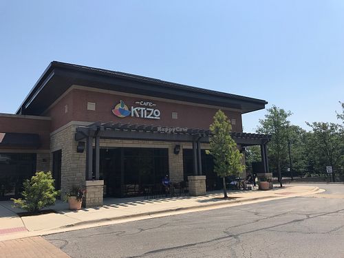 Front of cafe at Cafe K'Tizo in Wheaton