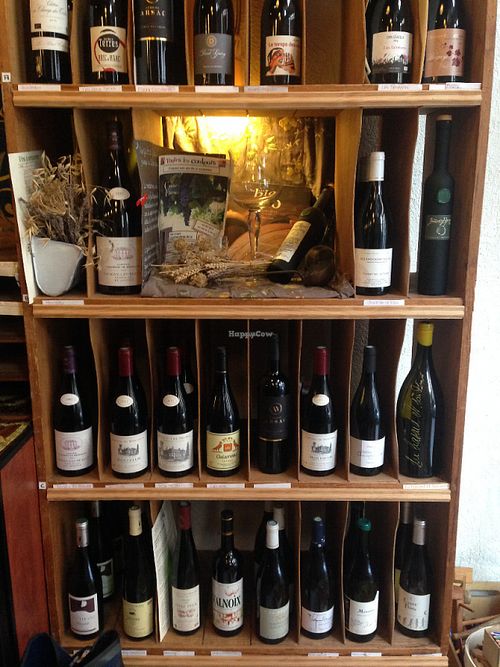 Wine selection at Toutes Les Couleurs in Lyon