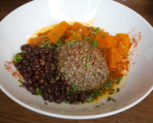 Pumpkin goulash at Toutes Les Couleurs in Lyon