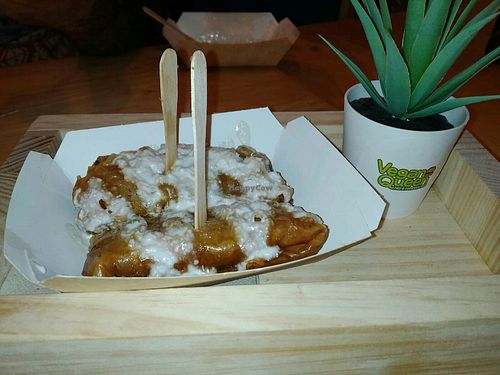 Tapa de la ruta de la tapa vegana de Murcia at Vegan Queen in Murcia