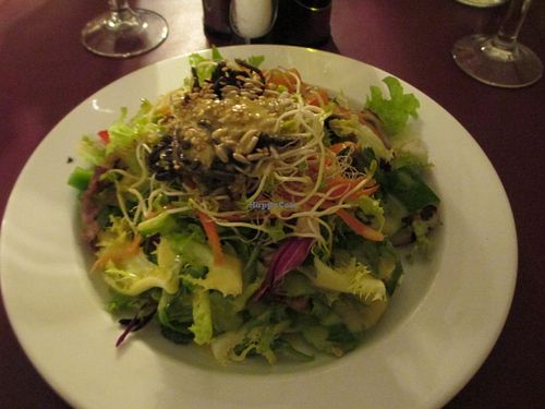 Starter salad at Biocenter - Pintor Fortuny in Barcelona