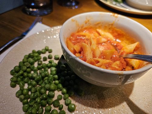 Kids' pasta at The Aperfield Inn in Westerham