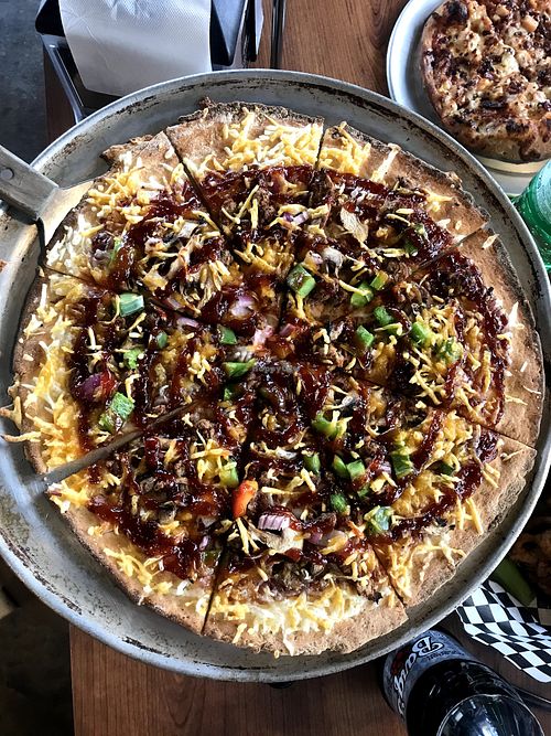 BBQ pizza  at Chattanooga Pizza Co in Chattanooga