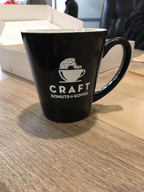 Latte at Craft Donuts + Coffee in West Dundee