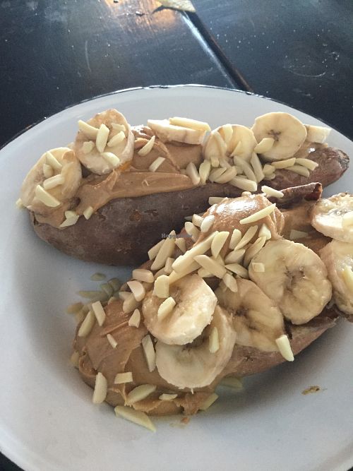 Sweet potato split at gumption in Cedar Rapids