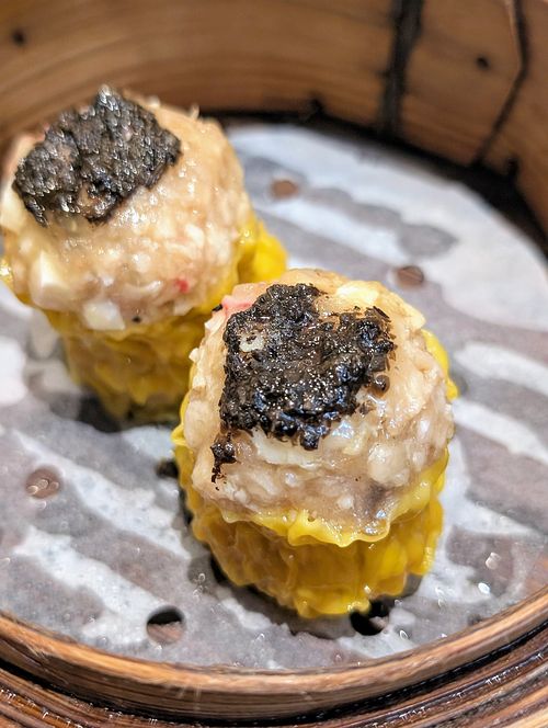 Black truffle shumai at LockCha 樂茶軒 - Admiralty in Hong Kong Island