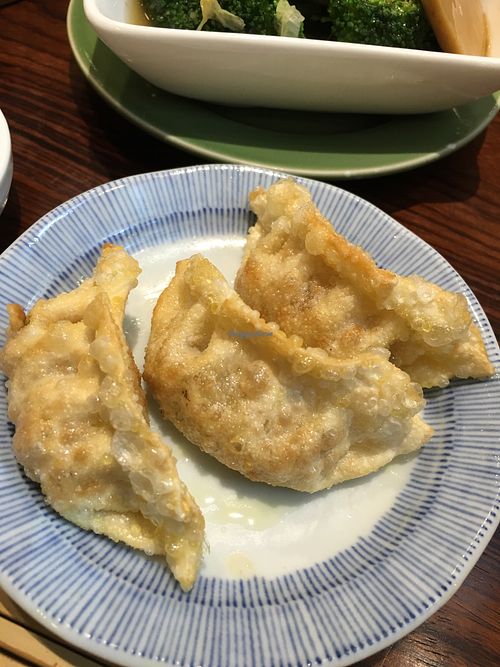 Deep Fried Assorted Vegetable Dumplings at LockCha 樂茶軒 - Admiralty in Hong Kong Island