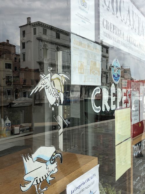 Outside  at Cocaeta in Venice