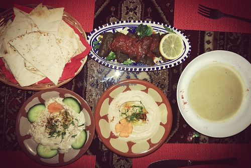 Starters at Cedar's in Loerrach