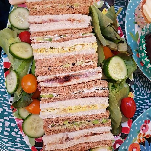 Sandwiches at  Compassion Cakes in Whitstable