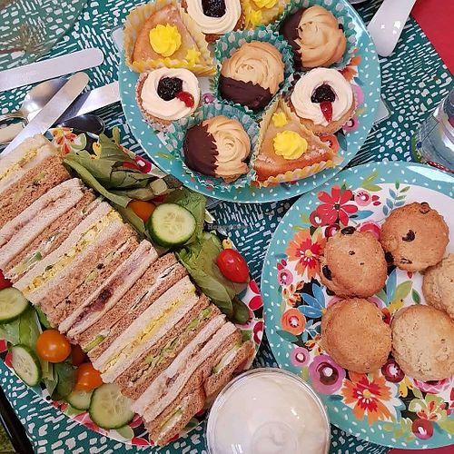 Afternoon tea at  Compassion Cakes in Whitstable