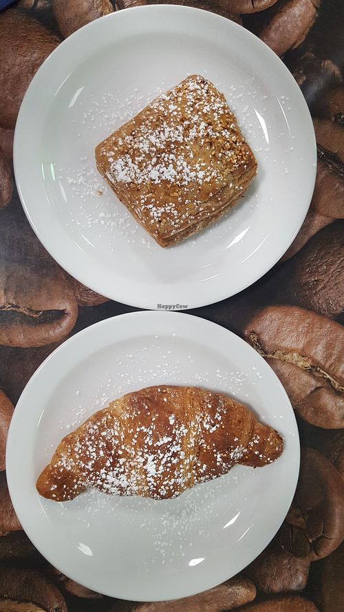 Vegan pastries at Vesuvius Cafe in Maidstone