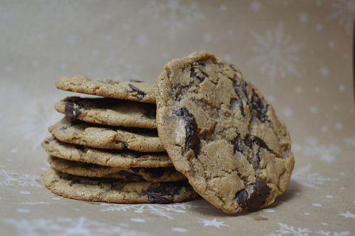 Soft & chewy chocolate chip cookies at El Abeto Azul in Xalapa