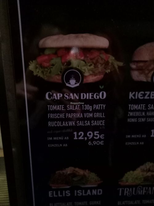 Menu - Burger 1 (vegan possible) at Wittkoop in Mannheim