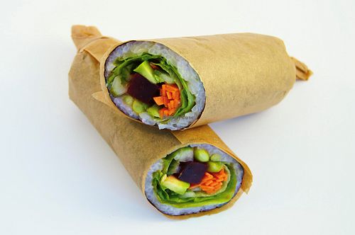 veggie roll at Yakuza Sushi in Bratislava