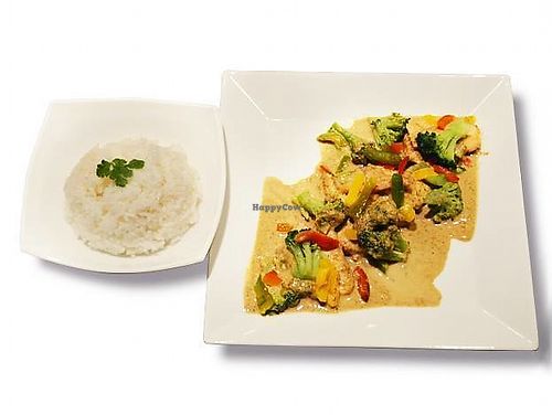 yellow curry at Yakuza Sushi in Bratislava