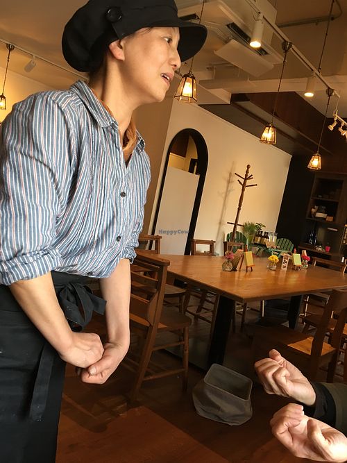 The chef and the owner at Oteate in Nagoya