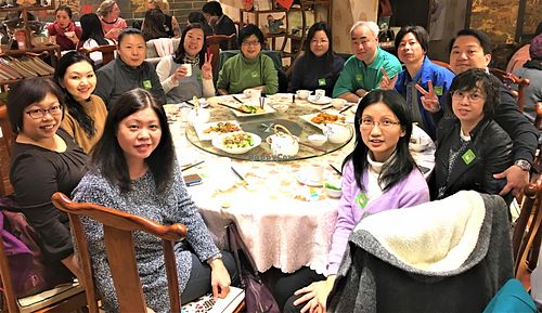 . at Tin Chu Chi Hong Vegetarian in Kowloon