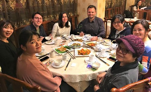 . at Tin Chu Chi Hong Vegetarian in Kowloon