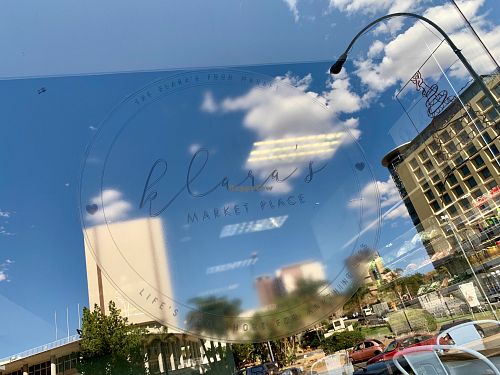 store front at Klara's Market in Windhoek