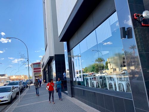 store front at Klara's Market in Windhoek
