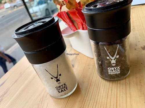 south african desert salt at Klara's Market in Windhoek