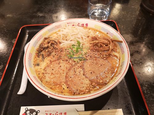 Kumamoto ramen at Shin-Yokohama Ramen Museum in Yokohama