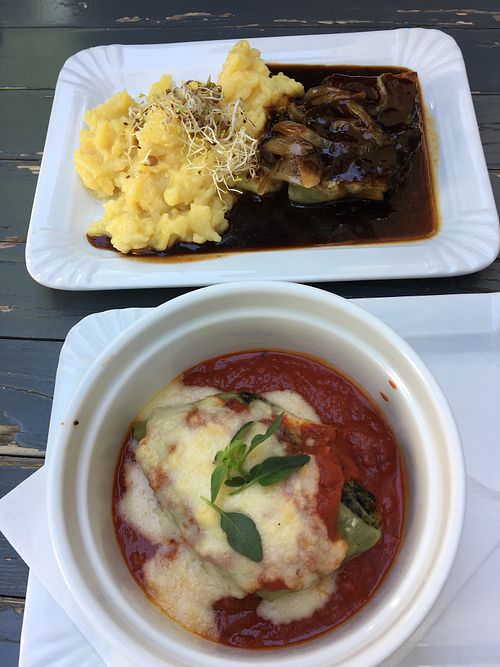 Swabian caneloni at Zom Schleggiga Egg in Stuttgart