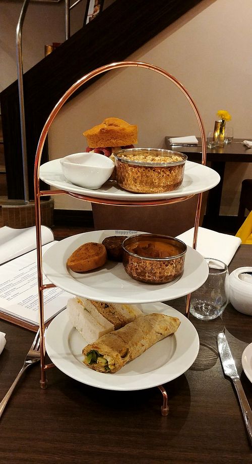 Vegan afternoon tea. at Souls Restaurants in Belfast
